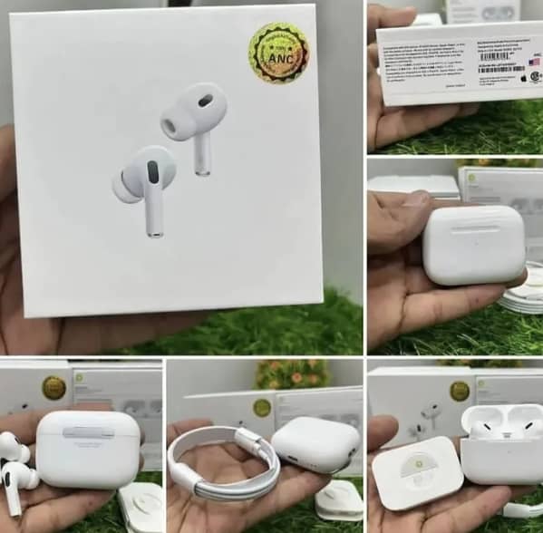 AirPods Pro (2nd Generation) Wireless Earbuds with Bluetooth 5.0 and Enhanced Sound Quality