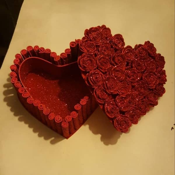 Handmade Greeting Card for Birthdays, Anniversaries, Weddings, and Valentine's Day