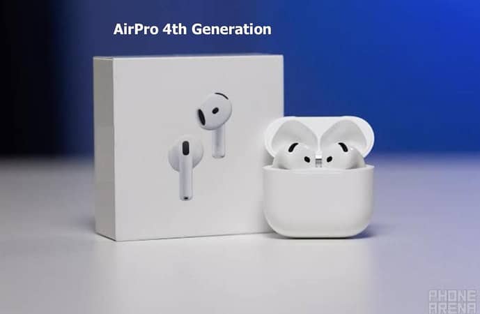 AirPods 4th Generation – Wireless Earbuds with Noise Cancellation, Bluetooth 5.0, Excellent Sound, Deep Bass, and Long Battery Life