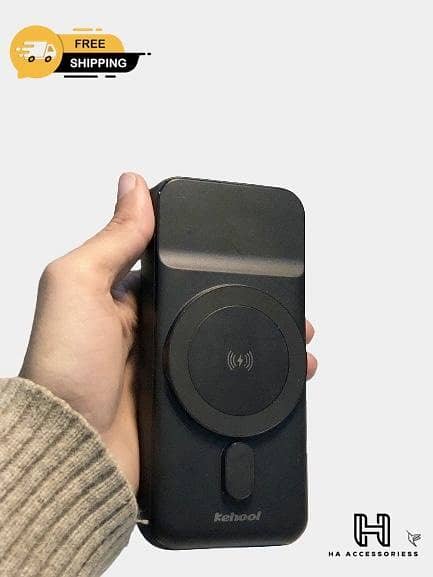 Magnetic Wireless Powerbank 30000mAh and 20000mAh - Fast Charging Compatible with iPhone, Android, and Other Devices