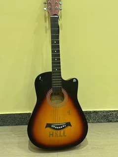 Hi-volts guitar with capo