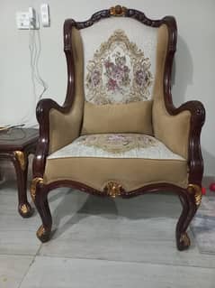 Luxury vintage sofa chairs & table