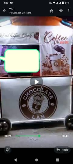 Food Cart, stall, iron Stall