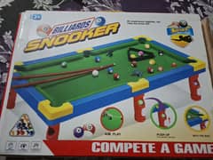 Toy billiards snooker table