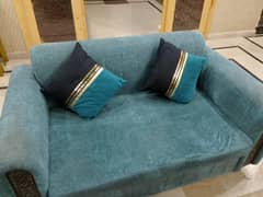 L sofa with two sitting sofa