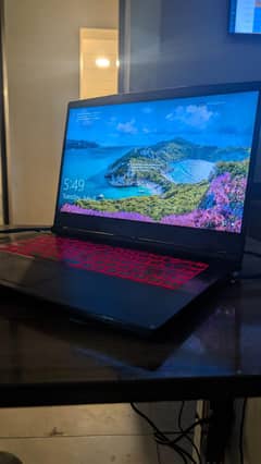 MSI GF65 RTX 3060 6B gaming laptop