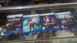 playstation 5 games just box open