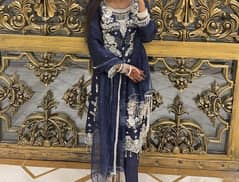 Organza handwork dress