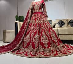 Faiza saqlain bridal dress