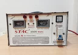 STAC 3500 Watts Automatic Voltage Stabilizer 4 Relays