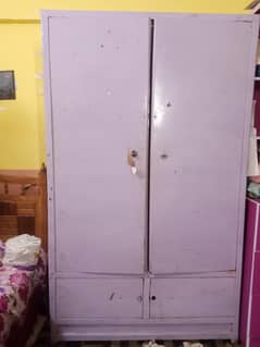 Heavy Duty Iron Wardrobe / Almari for Sale – Excellent Condition