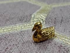 gold colour decoration Peacock