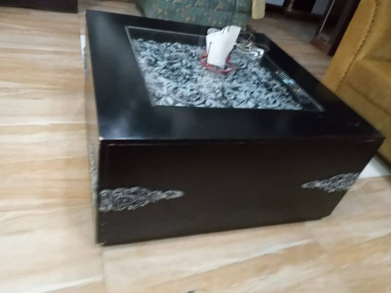 L Shaped Sofa with Table + 3 2 1 sofa set 1