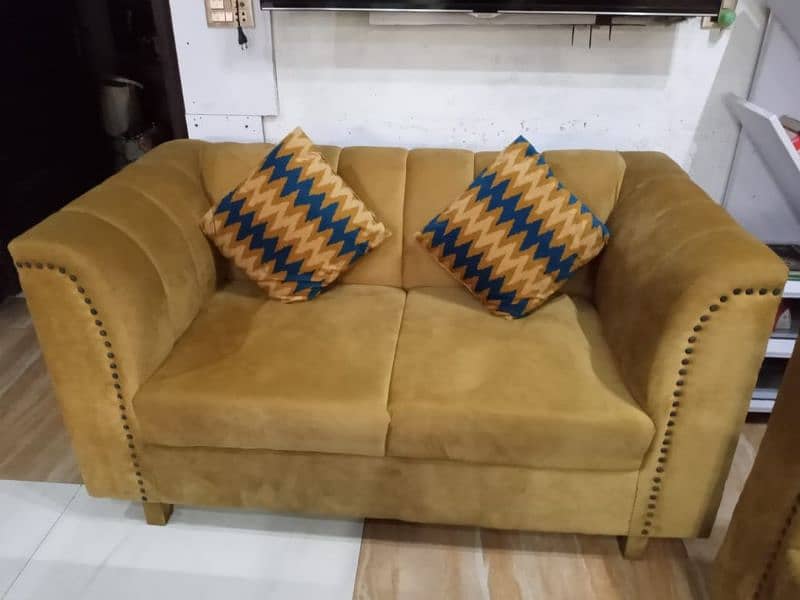 L Shaped Sofa with Table + 3 2 1 sofa set 2
