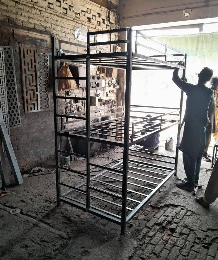Iron Bunk Beds, Bunker Beds, Double Beds. 1