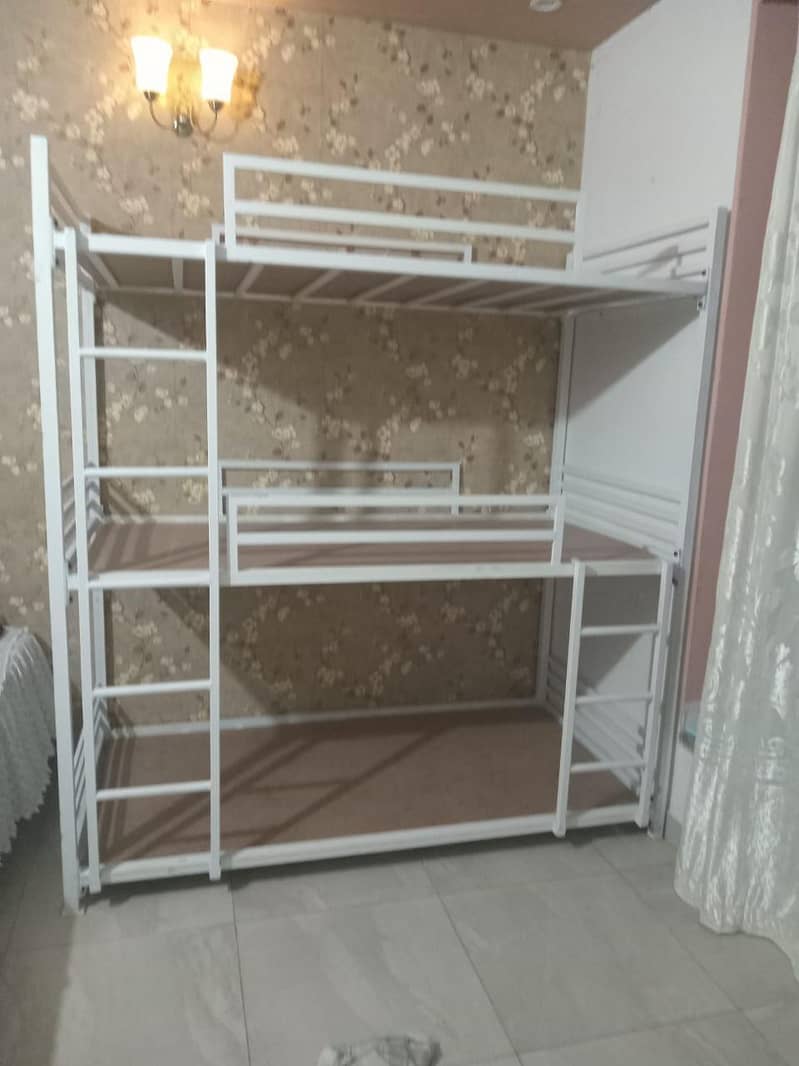 Iron Bunk Beds, Bunker Beds, Double Beds. 2