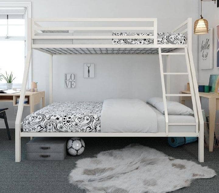 Iron Bunk Beds, Bunker Beds, Double Beds. 6