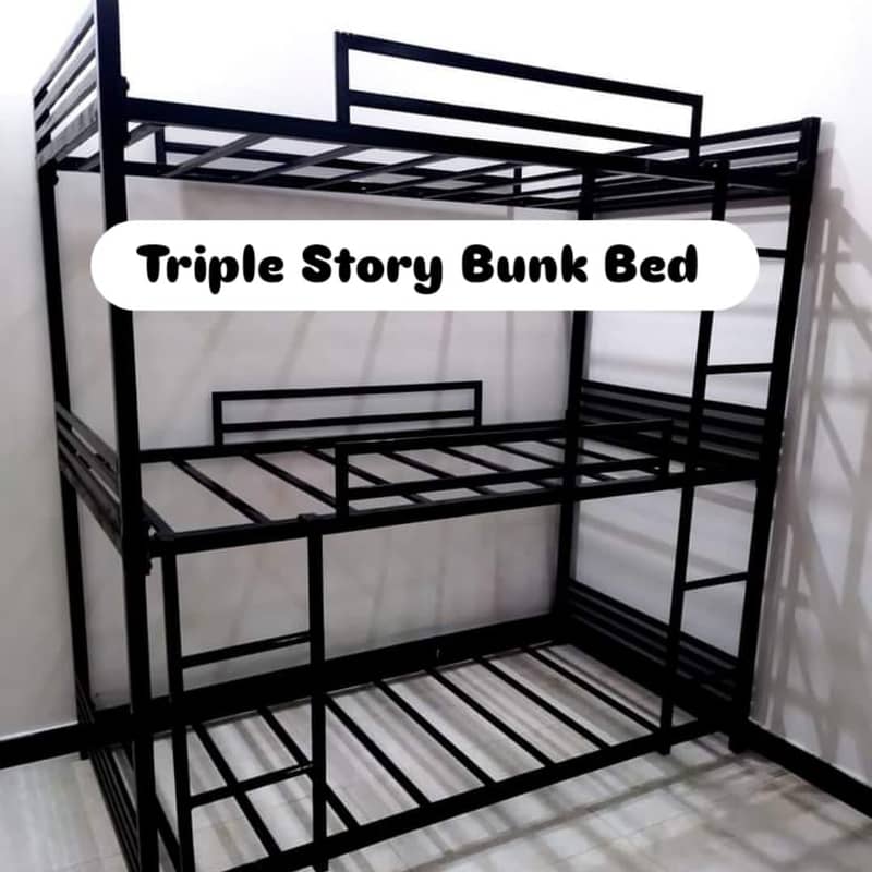 Iron Bunk Beds, Bunker Beds, Double Beds. 11