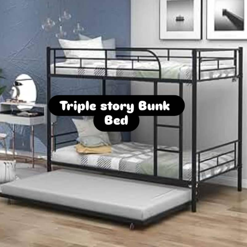 Iron Bunk Beds, Bunker Beds, Double Beds. 12