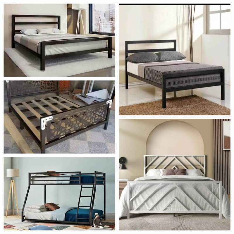 Iron Bunk Beds, Bunker Beds, Double Beds. 19