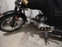 Honda CD 70 22 model unrigietered