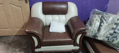 leather sofa