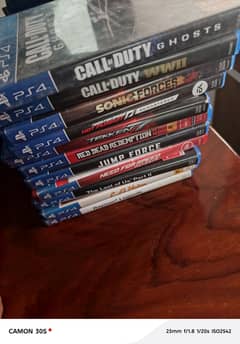 PlayStation 4 used games