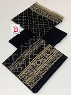 3psc Suit Printed Lawn Fabric