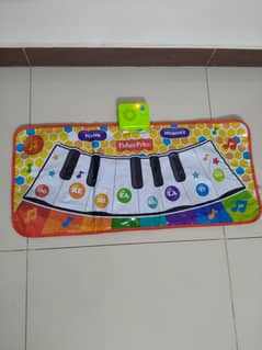Fisher Price Musical Keyboard Piano Floor Dancing Tunes Step On Mat