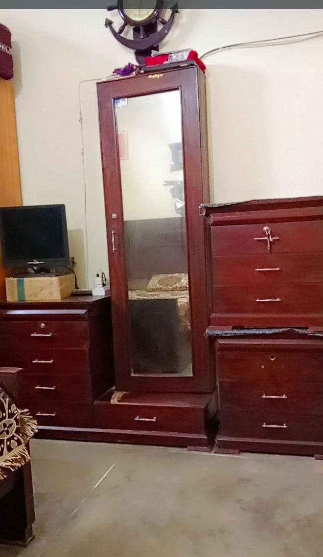 bed with sofa and side table in home use 2