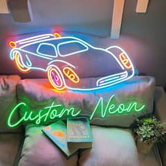Customised Neon Sign  Rawalpindi |Neon Lights|light sign|3d sign board