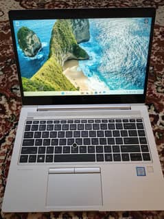 840 G6 i7 8th 8/512 Touch Screen HP Elite book New Logo 10By10 All Ok