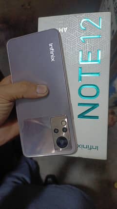 infinix note 12 with BoX 6 Ram 128 GB