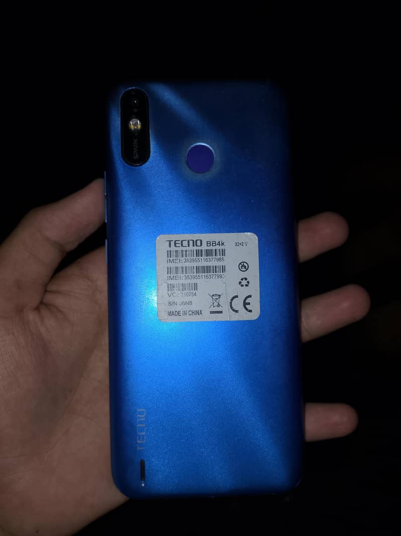 Tecno Spark 4 used 10 / 9 Condition 5