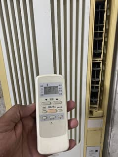 Excellent Window AC with Remote & 110 suply in very Good condition.