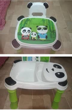 kids table with 1 chair