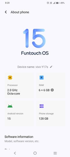 vivo Y17s