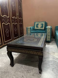 Sofa Set and Table