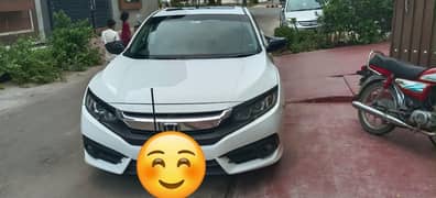 HONDA CIVIC 2018 UG Red Meter WHITE color