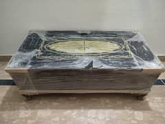Centre table with 2 side tables