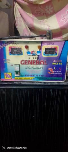 steplizer 4000 watts Geniune no repair All ok 2017 Mai benwaya