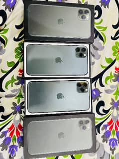 2 iphone 11 pro max 256GB PTA Approved/ 12 13 14 15 16 pro max