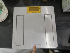 Digital weight machine