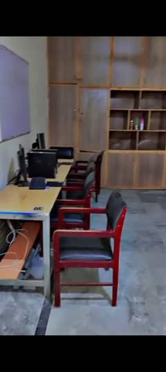 office chairs and computer