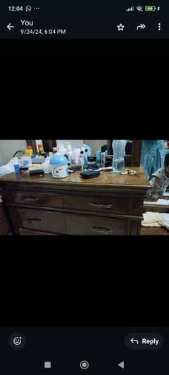 double mirror dressing table for sale