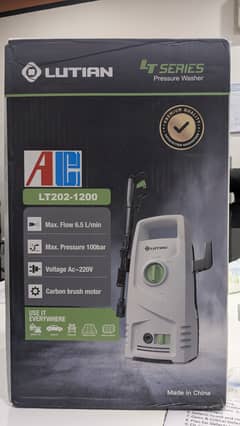 LUTIAN - LT202-1200 ( Basic ) High Car Pressure Washer 100 Bar 1200 W