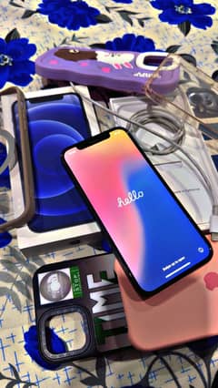 Iphone 12 Jv with box 256gb
