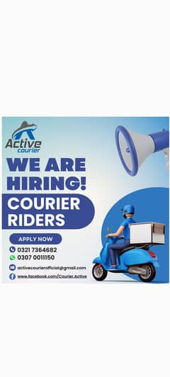 Need Delivery Rider