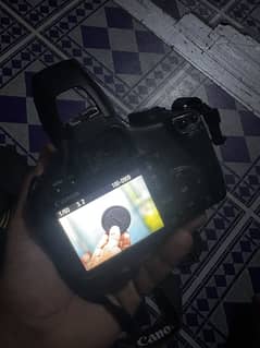 Canon EOS 500D camera with all accessories