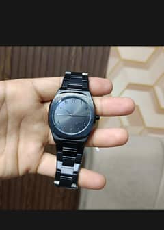 Black Arabic Aura Watch